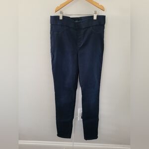 Women's size 8 elastic waist gloria vanderbuilt slim leg jeggings